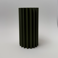 Sculpted Teardrop Vase – Modern 3D-Printed Décor