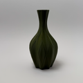 Sculpted Teardrop Vase – Modern 3D-Printed Décor