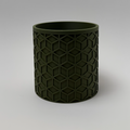 Sculpted Teardrop Vase – Modern 3D-Printed Décor