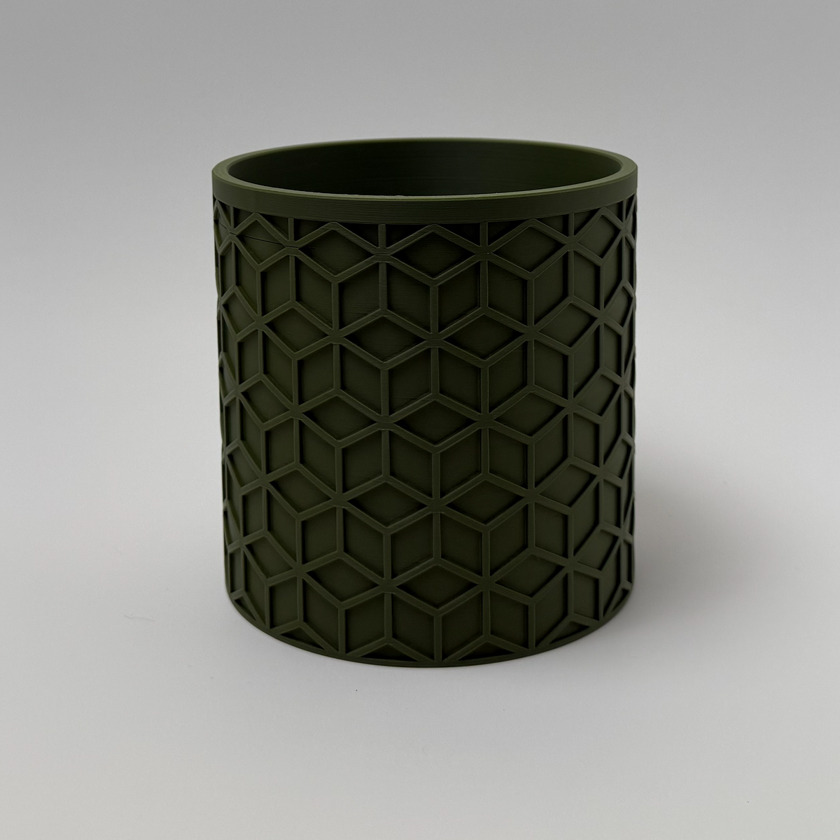 Sculpted Teardrop Vase – Modern 3D-Printed Décor