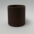 Sculpted Teardrop Vase – Modern 3D-Printed Décor