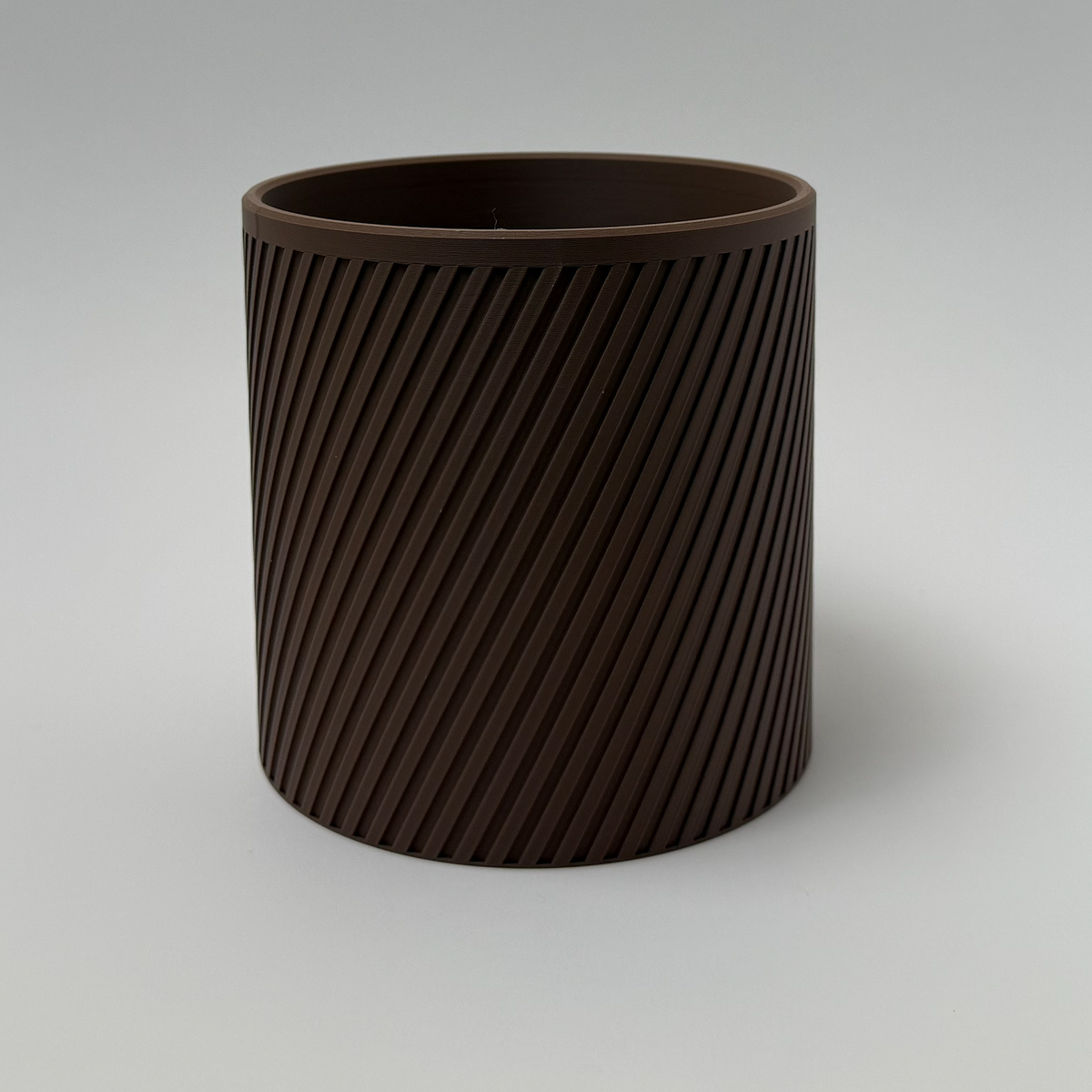 Sculpted Teardrop Vase – Modern 3D-Printed Décor