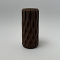 Sculpted Teardrop Vase – Modern 3D-Printed Décor