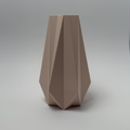 Sculpted Teardrop Vase – Modern 3D-Printed Décor