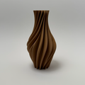 Sculpted Teardrop Vase – Modern 3D-Printed Décor
