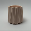 Sculpted Teardrop Vase – Modern 3D-Printed Décor